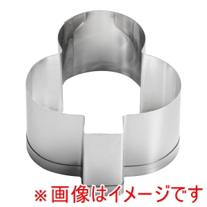 田中糧機製作所 田中糧機 18-8 クッキー抜型 クローバー 大