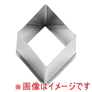 田中糧機製作所 田中糧機 18-8 クッキー抜型 ダイヤ 中