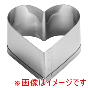 田中糧機製作所 田中糧機 18-8 クッキー抜型 ハート 小