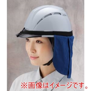 トーヨーセーフティ トーヨーセーフティ NO.7184-BU ヘルメット取付式アクア防暑タレ 青