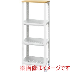 不動技研 不動技研 17068 収納ラック コネクトラック ミニ ウッドトップタイプ W F2643