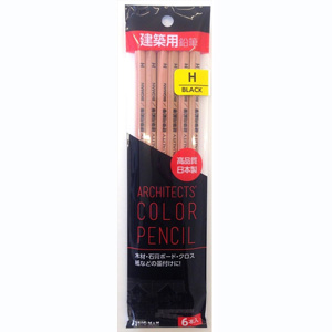 ビッグマン Bigman ビッグマン BAP-H6 建築用鉛筆 6本入 H