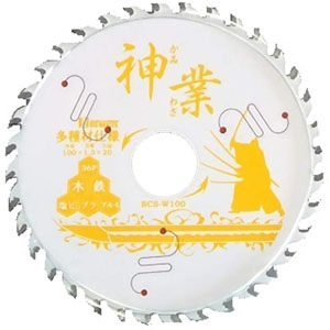 ビッグマン Bigman ビッグマン BCS-W100 神業チップソー 多種材用 100mm