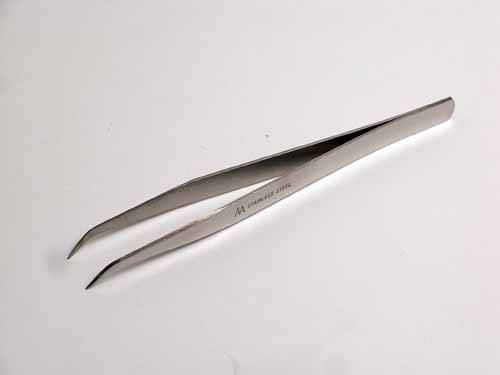  ビッグマン Bigman ビッグマン ピンセット 4 AA 曲 150mm