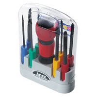 兼古製作所 アネックス Anex アネックス 6880 POP電工グリップ8本組ドライバーセット Anex 兼古製作所