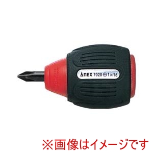 兼古製作所 アネックス Anex アネックス 7020-F スリットドライバースタービータイプ+1x15 フック付 Anex 兼古製作所