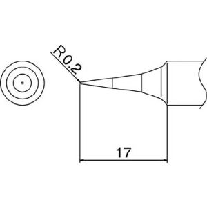 白光 HAKKO 白光 T19-I I型 T19シリーズ交換こて先 HAKKO