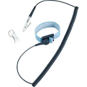 白光 HAKKO 白光 442B-06 リストストラップ 442B 1.5M グレー HAKKO