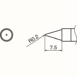 白光 HAKKO 白光 T36-B こて先 B型 HAKKO