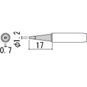 白光 HAKKO 白光 900M-T-1.2D 1.2D型 900Mシリーズ交換こて先 HAKKO