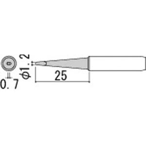白光 HAKKO 白光 900M-T-1.2LD 1.2LD型 900Mシリーズ交換こて先 HAKKO