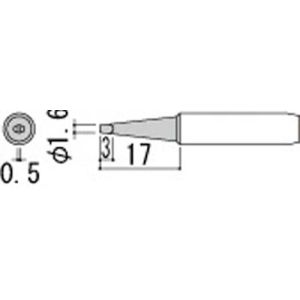 白光 HAKKO 白光 900M-T-1.6D 1.6D型 900Mシリーズ交換こて先 HAKKO