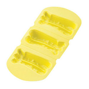 旭 アサヒ アサヒ ソフト食 シリコン型 エビフライ型 イエロー ASE-Y BSL3502