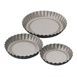 霜鳥製作所 クインローズ D-030 ブラックフィギュア シルバーストーン タルトレット焼型 8cm S印 霜鳥製作所