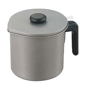 霜鳥製作所 クインローズ シルバーストーン オイルポット 1.5L E-001 S印 霜鳥製作所