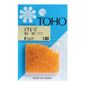 トーホー トーホー 丸小 バラビーズ 外径 約2.2mm 約7g入り No.111 スキラスター MSB-111-BA