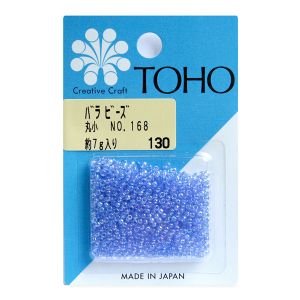 トーホー トーホー 丸小 バラビーズ 外径 約2.2mm 約7g入り No.168 スキオーロラ MSB-168-BA