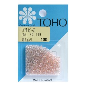 トーホー トーホー 丸小 バラビーズ 外径 約2.2mm 約7g入り No.169 スキオーロラ MSB-169-BA