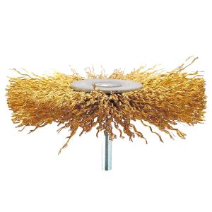 サンフレックス Sumflex サンフレックス No.4018 軸付ホイールワイヤーブラシ 100mm径 キンセン Sumflex