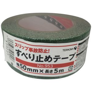寺岡製作所 TERAOKA 寺岡製作所 953 スベリドメテープ 緑 50ミリX5M テラオカ TERAOKA