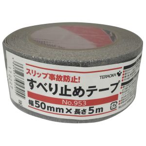 寺岡製作所 TERAOKA 寺岡製作所 953 スベリドメテープ 灰 50ミリX5M テラオカ TERAOKA