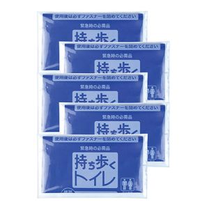 後藤 後藤 サッと固まりスッと消臭 セルレット 携帯用トイレ ミニセル 5個入 870472