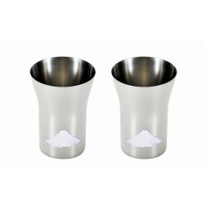 よこやま よこやま 燕熟の技 温感ステンレス タンブラー 300ml 2P 赤富士 EJK-601