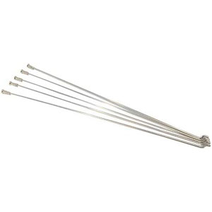 敷島自転車 シキシマ 通しスポーク ＃13 271mm 5本入 ST ステンレス ニップル付き 敷島自転車