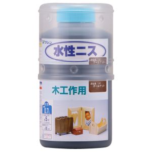 和信ペイント 和信ペイント 911204 # 水性ニス オールナット 0.7L