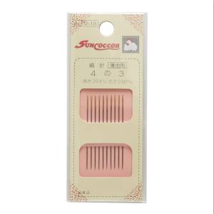 清原 KIYOHARA KIYOHARA サンコッコー 絹針 4の3 SUN70-18 清原