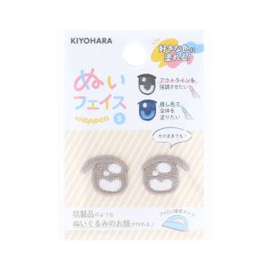 清原 KIYOHARA 清原 ぬいフェイスワッペンS D NUIW-18 KIYOHARA