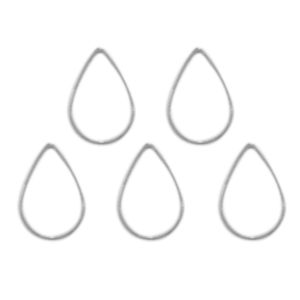 清原 KIYOHARA 清原 RCH-202 Craft Gallery リングパーツドロップ 小 S 5個入り KIYOHARA