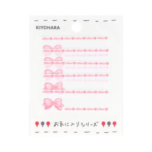 清原 KIYOHARA 清原 お気に入りシリーズ ネームラベルSS リボン MOW813 KIYOHARA