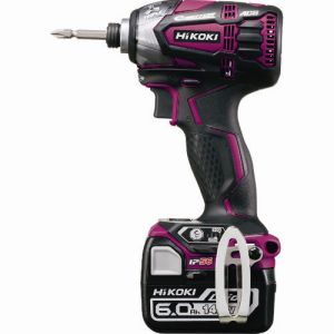 ハイコーキ HiKOKI ハイコーキ WH14DDL2 2LYPK -R パワフルレッド 14.4V コードレスインパクトドライバ　メーカー直送 代引不可 沖縄 離島不可