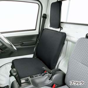 ボンフォーム BONFORM ボンフォーム 防水シートカバー ウォーターストップ 軽トラック用 前席1枚 ブラック 4326-33BK