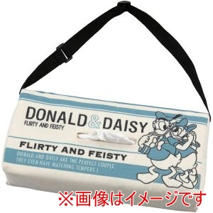 ボンフォーム BONFORM ボンフォーム 7463-05BL ティッシュカバー ファンシー ドナルドキャンバス 250×120mm ブルー キャンパス調 65mm までの厚さ対応