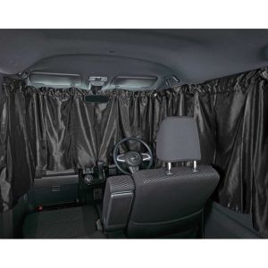 ボンフォーム BONFORM ボンフォーム 7902-05BK プライバシーカーテン ケイ 普通車セット ブラック BONFORM
