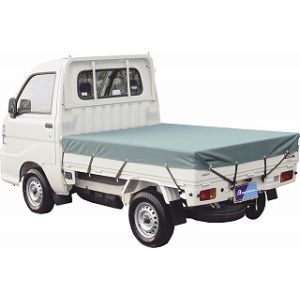 ボンフォーム(BONFORM) 荷台シート 177x210cm グリーン 6650-01G