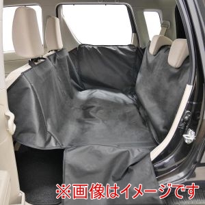 ボンフォーム BONFORM ボンフォーム 4125-01BK シートカバー ファインペット 1540×1100mm ブラック 軽後席用 ひっかき防止 汚れ防止 防水仕様