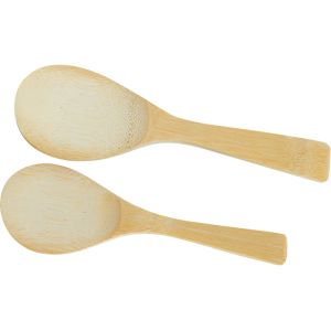 友成産業 友成産業 34-001-1 竹製 飯杓子 大 23cm