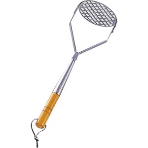 山儀工業所 山儀工業所 リス 木柄 業務用ポテトマッシャー 小