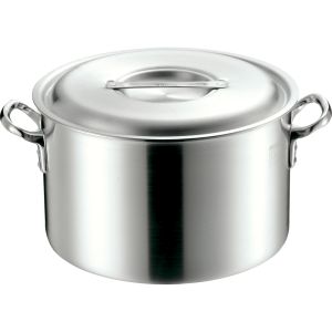エムテートリマツ エムテートリマツ MTI プロガスト アルミ 半寸胴鍋 24cm 目盛付
