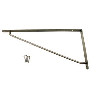 ハイロジック HILOGIK ハイロジック 98128 ステンスレンダー 棚受 150mm x300mm 1本入 00098128-001