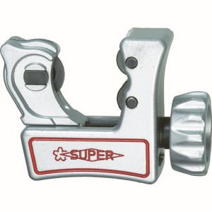 スーパーツール SUPERTOOL スーパーツール TC104E チューブカッター 薄肉ステン肉厚1mm以下 鋼 銅 アルミ 真鍮 硬質塩ビ管用 切断パイプ外径 5～28