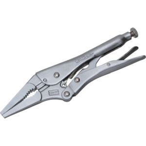 スーパーツール SUPERTOOL スーパーツール SGP225L グリッププライヤ ロングノーズタイプ 全長 216mm 口開き 角材 1～20 丸材 φ1～30