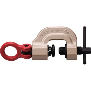 スーパーツール SUPERTOOL スーパーツール SUC0.5S ねじ式クランプ スクリューカムクランプ 吊クランプ引張治具兼用型 スイベルタイプツイストカム式 基本使用荷重0.5t