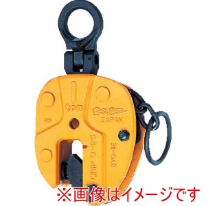 スーパーツール SUPERTOOL スーパーツール SVC0.3ERF タテ吊クランプ ロックハンドル式 自在シャックルタイプ 基本使用荷重0.3t 