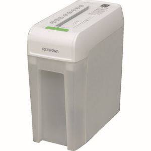 アイリスオーヤマ IRIS シュレッダー P6HC ホワイト クロスカット CD/DVD/カードもカットできる