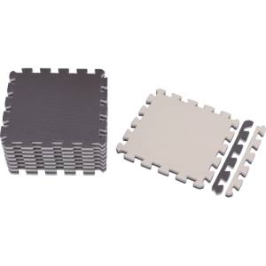 アイリスオーヤマ アイリスオーヤマ JTMR-39-BR ジョイントマット 30×30 9枚 ブラウン/ベージュ 527523