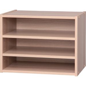 アイリスオーヤマ IRIS アイリスオーヤマ STB-400T-N 227744 スタックボックス 棚付き